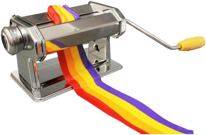 Mont Marte Polymer Clay Press Signature with Adjustable Rollers (9 Settings) Durable Steel, Ideal for Conditioning Polymer Clay