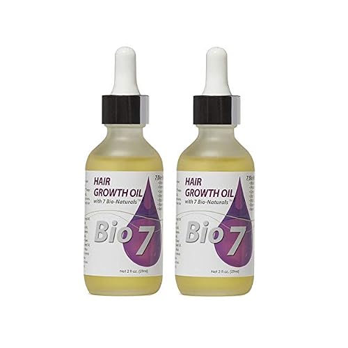 By Natures Bio 7 Hair Growth Oil 2 Oz 2 pack