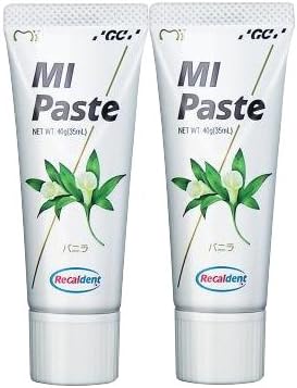 GC MI Paste 1.4 oz 40 g x 2 Bottles Vanilla Dental Only