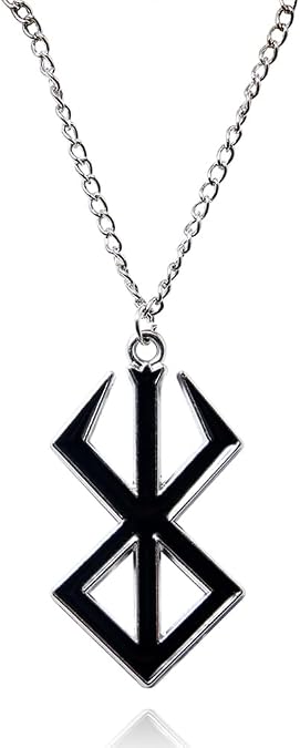FunBoat Berserker Guts Sword Necklace Keychain - Berzerk Behelit Chains - Gift for Women Men and Fans
