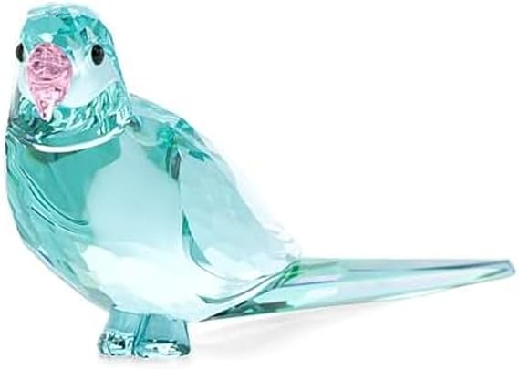 SWAROVSKI Crystal Jungle Beats Paco Blue Parakeet Figurine