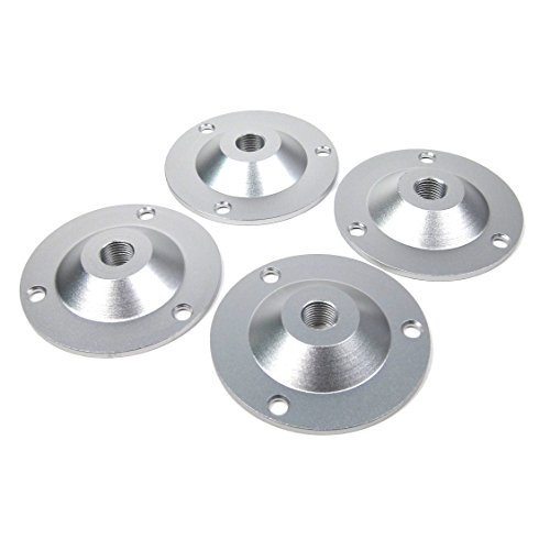 IsoAcoustics Round Plate Adapter for B&W SpeakersMounting Plates 4-Pack