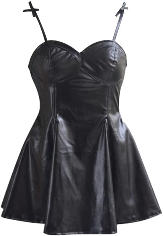 Okazaki Gasai Yuno Cosplay Costume Black Dress Halloween Outfit for Women