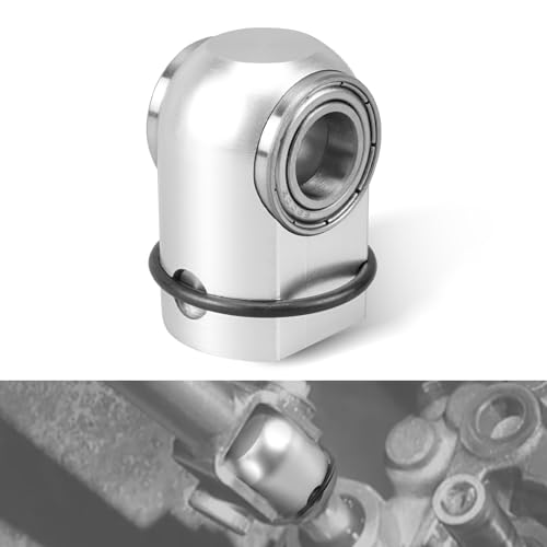 Bevinsee Shift Selector Rod Joint Compatible with E36 E46 E34 E39 E60 Z4 E92 E91 E90 E81 E82 E87 E64 E84 E89 F20 F21 F22, Replaced 25117580281 25111222688 25111222649, Aluminum