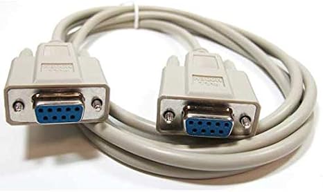 SF Cable, 6 ft DB9 F/F Null Modem Cable RS232