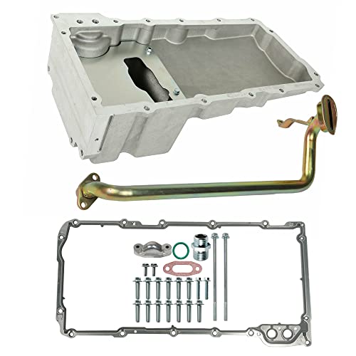 302-1 LS Swap Retrofit Low Profile Oil Pan Kit Compatible with GM Chevy GMC LS1 LS2 LS3 LS6 LSX 4.8L 5.3L 5.7L 6.0L 6.2L Engine