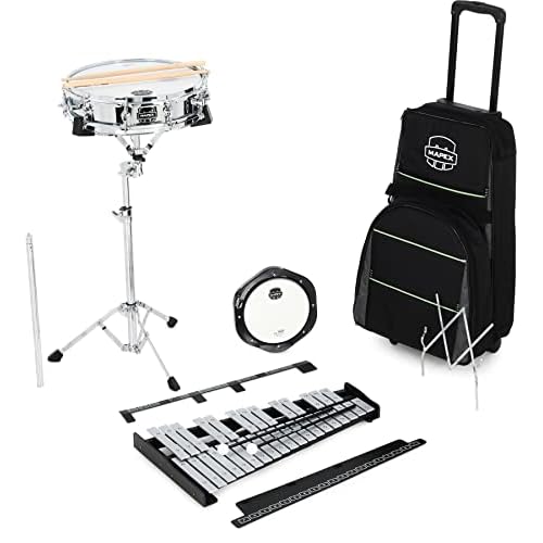 Mapex Snare DrumBell Percussion Kit with Rolling Bag