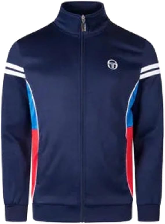 Sergio Tacchini NEW MAMBO TRACK TOP NAVY Navy S to XXL