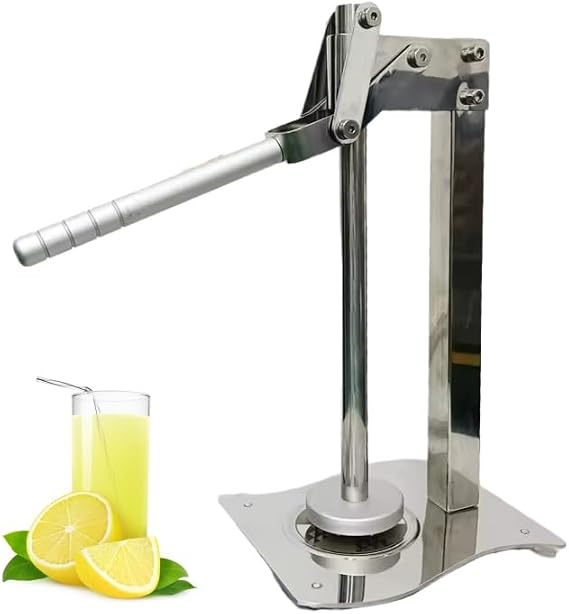Lemon Juicer Stainless Steel Press Handled Manual Juicer Lemon Lime Squeezer Lemon Clip crusher nut grinder for fruit or nuts