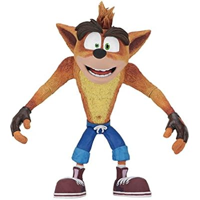 NECA - Crash Bandicoot - 7 Scale Action Figure - Basic Crash Figure