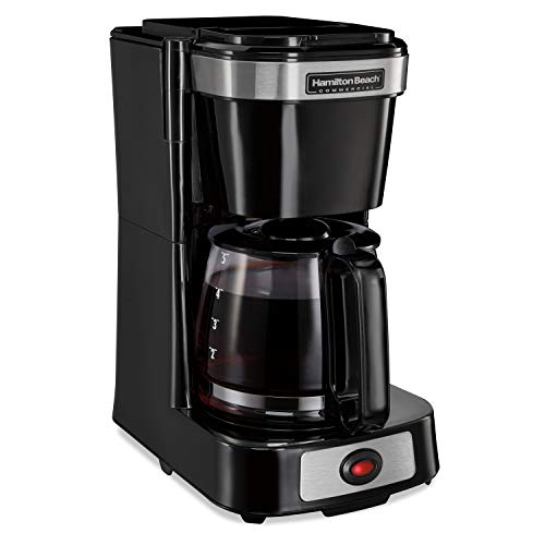 4 Cup Coffeemaker-Black wGlass Carafe