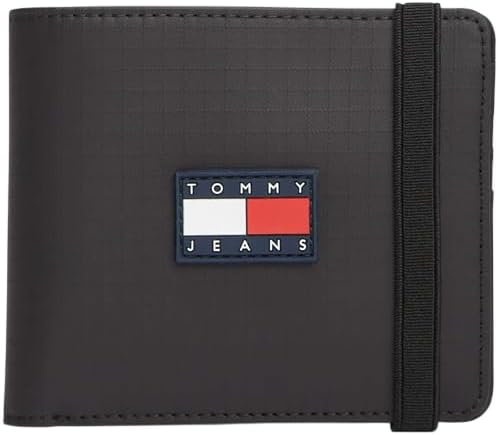 Tommy Hilfiger TJM DAILY TECH CC & COIN Erkek Cüzdan Black OS