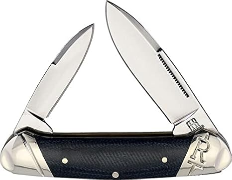 Rough Ryder Denim Canoe RR2184 Nickel,Silver