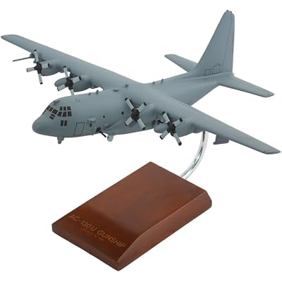 Lockheed AC-130 Spooky Spectra Gunship Air Force Desktop Display Airplane Model Model Scale:1100