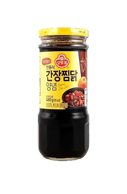 Ottogi (Braised Soy Sauce Chicken) Korean BBQ, 16.93 oz (480 g)