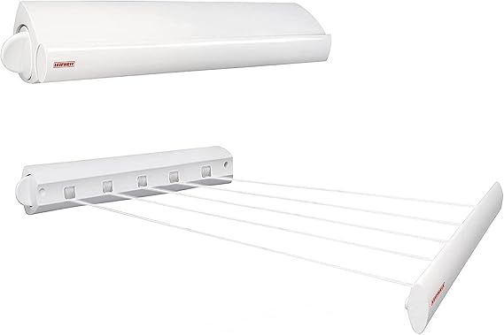 Leifheit Wall Dryer, White, 50 x 23 x 17 cm