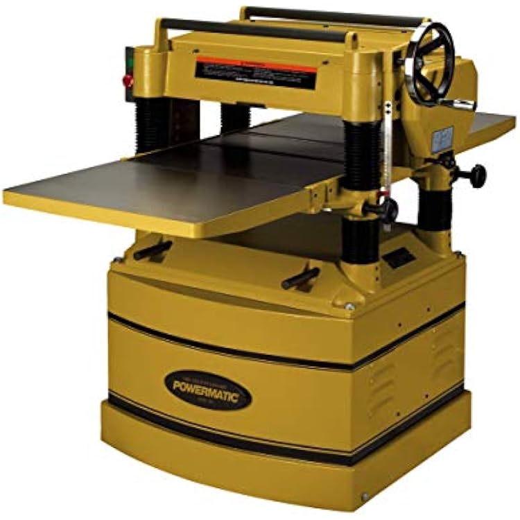 Powermatic 20-Inch Planer, Straight Knife Cutterhead, 5 HP, 230V 1Ph Model 209