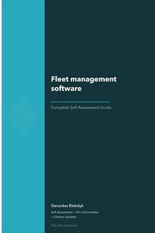 Fleet management software Second Edition
