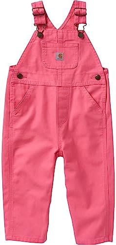 Carhartt Kids CM9712 Loose Fit Canvas Bib Overall - Girls
