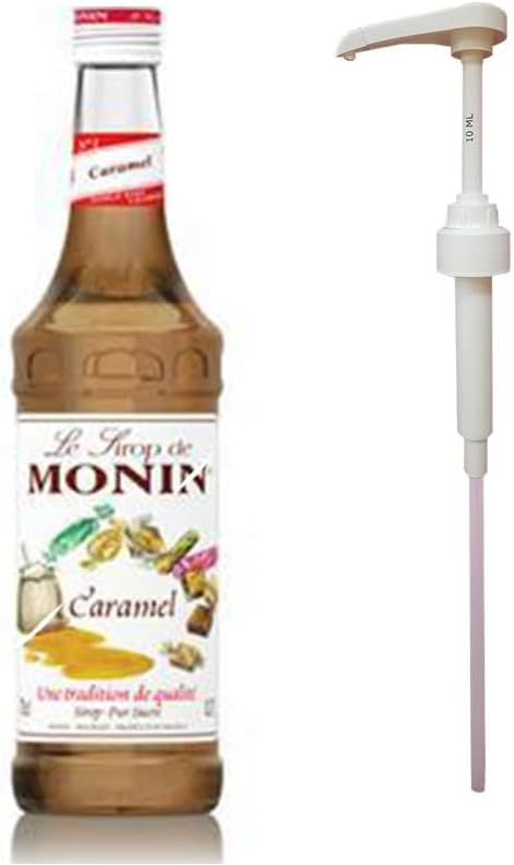 Monin Karamel 700ml Şurup + Monin Şurup Pompası