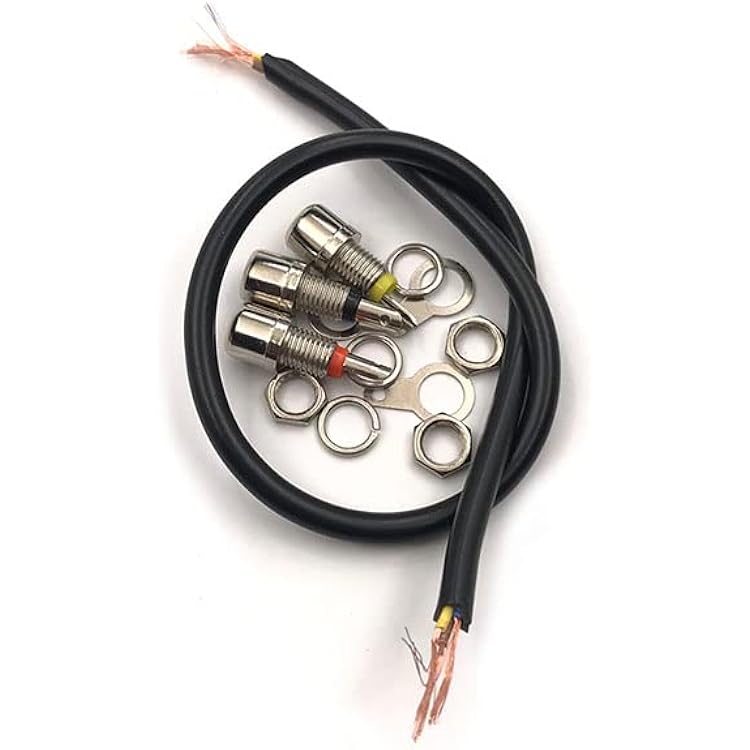 YANHAO [Video Game Parts] 10pcs for Atari 26007800 Composite VideoAudio Mod AV Kit Audio Booster [Replace] Color : Only Cable Screw