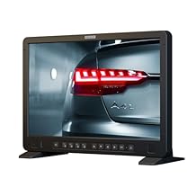 OSEE Megamon 15 15.4inch Upgrade 1000 Nits High Bright HDR Pro Studio Director Camera Field Monitor Kit for Field Production with HDMI 3G SDI in and Out Battery Plate Cstand Carrying Case Cheese Plate