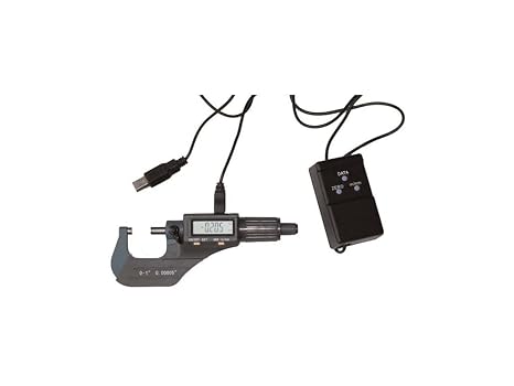 TPI 3M301A Electronic Digital Micrometer with USB Cable