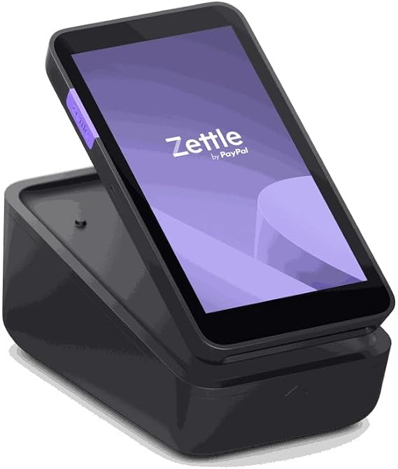 Zettle Payment Terminal With Printer & Dock - By Paypal (No Barcode)