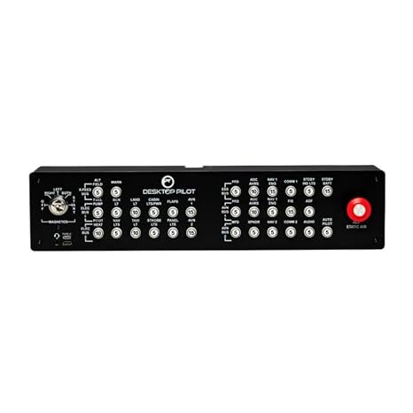 Desktop Pilot - C172 Lighted Circuit Breaker Panel for Flight Simulators