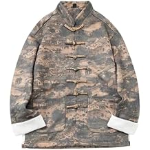 Spring Autumn Casual Jackets Men Chinese Style Long Sleeve Jacket Retro Loose Tang Suit
