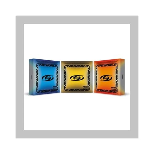 ATEEZ THE WORLD EP.1 : MOVEMENT Album 3 Version SET 1p Folding Lyrics Poster On Pack+72p Photobooklet+1ea Sticker+1p ID Card+1p PhotoCard+Tracking Sealed