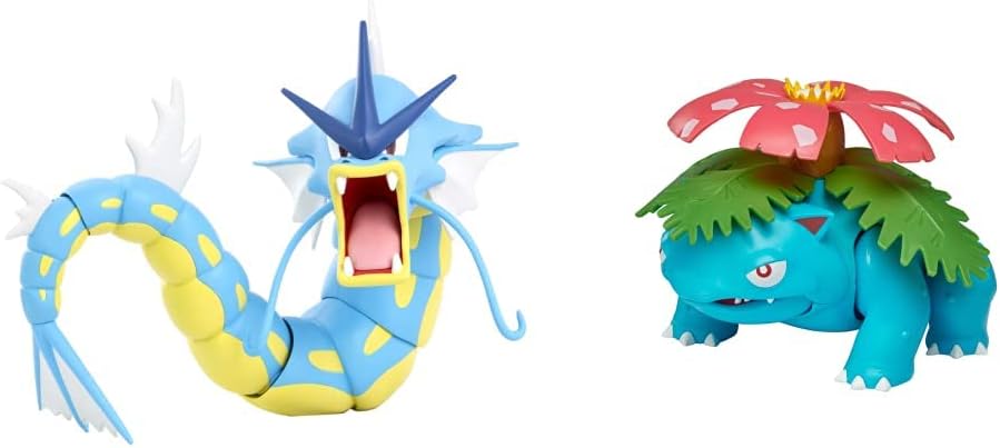 Pokemon Gyarados 12-Inch Epic Battle Figure - Authentic Details, Fully Articulated Figure - Pokemon Toys Inspired by Smash-Hit Pokemon Animated Series - Gotta Catch ‘Em All