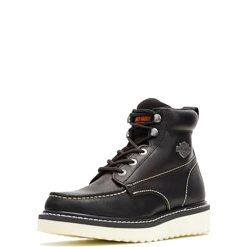 Harley-Davidson Footwear Mens Beau Motorcycle Casual Boots Ankle - Brown