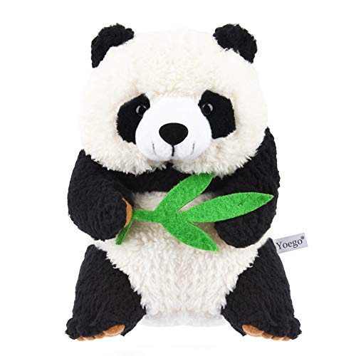 Talking Toy, Plush Panda Cute Sound Effects with Repeats Your Said Voice, Best Buddy for Kids Gift