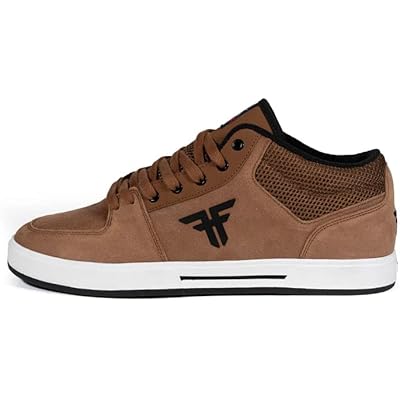 Fallen Mens The Fiend - BrownWhite Full Waxed - Elliot Sloan Skate Shoes
