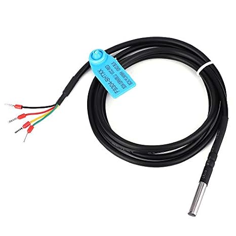 Temperature Humidity Sensor Probe, Humidity Thermal Probe Sensor for Agricultural Greenhouse, Flower Nursery, Computer Room Monitoring, Warehouse