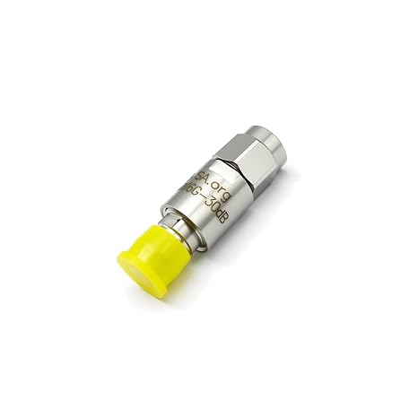 AURSINC SMA Male-Female RF Coaxial Attenuator, 30dB DC-6GHz 50 Ohm 2W