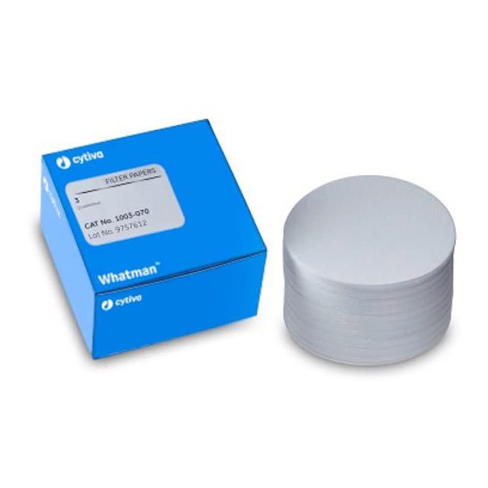 Whatman 1003-240 Quantitative Filter Paper Circles, 6 Micron, 26 s100mLsq inch Flow Rate, Grade 3, 240mm Diameter Pack of 100