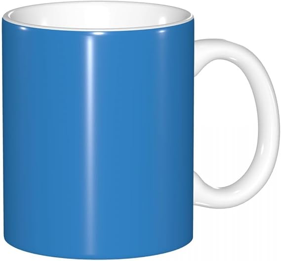 Creative Cute Ceramic Mug With Handle, Large 330ml Capacity Coffee Cup For Office & Home Use, Ideal Gift Recommendation