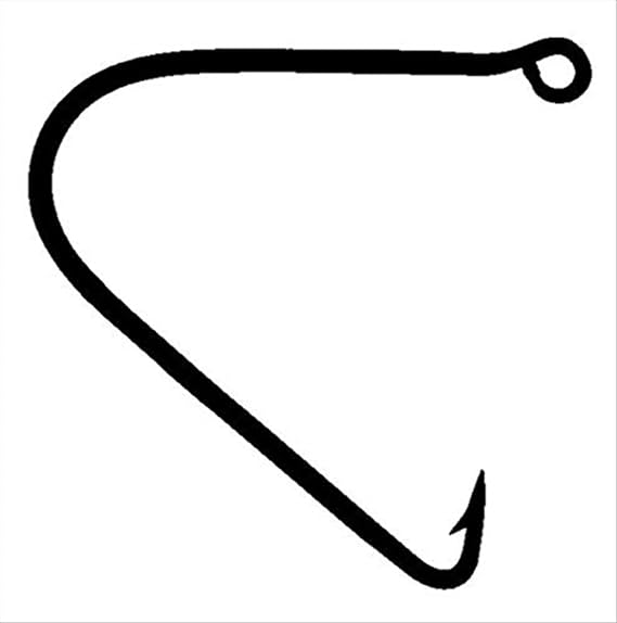 Mustad Classic Forged Tapered Eye Pike Hook (Pack of 3)