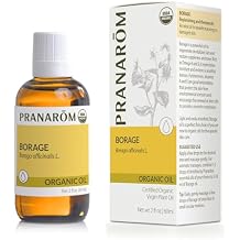 Pranarom - Borage Virgin Plant Oil 60ml - Enhancing Relaxation - Promotes Skin Elasticity - Rich in Omega 6 and Vitamins A, E Certified Organic, Cold-Pressed and Cruelty-Free