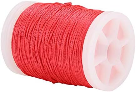 Bow String Serving Thread, Nylon Fiber Spool for Various Bows - Protective Thread (Red)