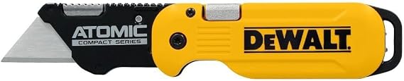 Dewalt Atomic Compact Series Push And Flip Folding Utility Knife