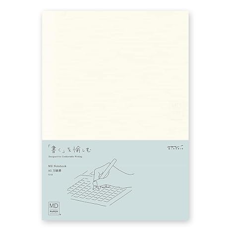DESIGNPHIL 15295006 Midori Notebook, MD Notebook, A5, Ruled A