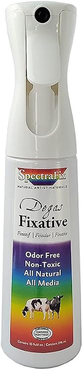 Degas Spray Fixative (10 oz Refillable Aerosol)