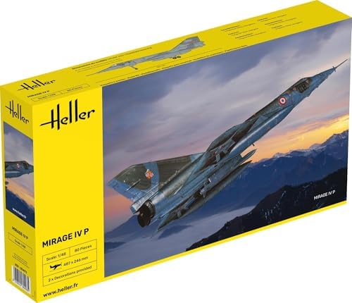 Heller Mirage IV P Airplane Model Building Kit