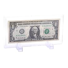PayandPack EMICO Deluxe Solid Currency Photo Paper Slab Holder Frame for Regular Bill Dollar