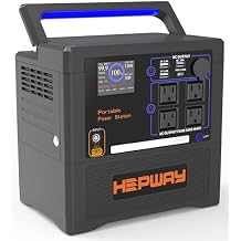 Portable Power Station 1300W, 1154Wh LiFePO4 Solar Generator UPS Home Battery Backup Power w4 1300W AC Outlets,PD 60W,Fast Charging for Outdoor Camping, RV Travel,Emergency