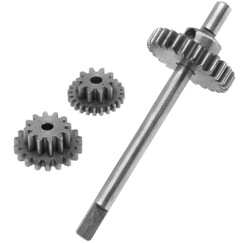 RC Steel Transmission Gear Set 26T 19T 24T Upgrade Parts Compatible with WPL D12 110 Scale RC Trucks