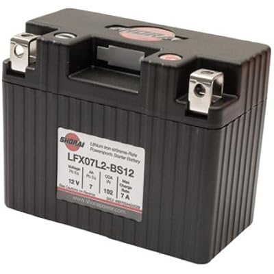 Shorai Lithium-Iron Battery LFX07L2-BS12 for Bombardier DS90 4-Stroke 2002-2006